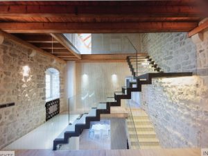 stepenista sa staklenim gazistem 1